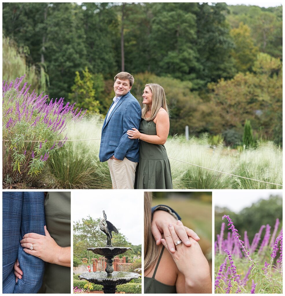 Athens, Georgia Botanical Gardens Engagement Session in Fall of 2026